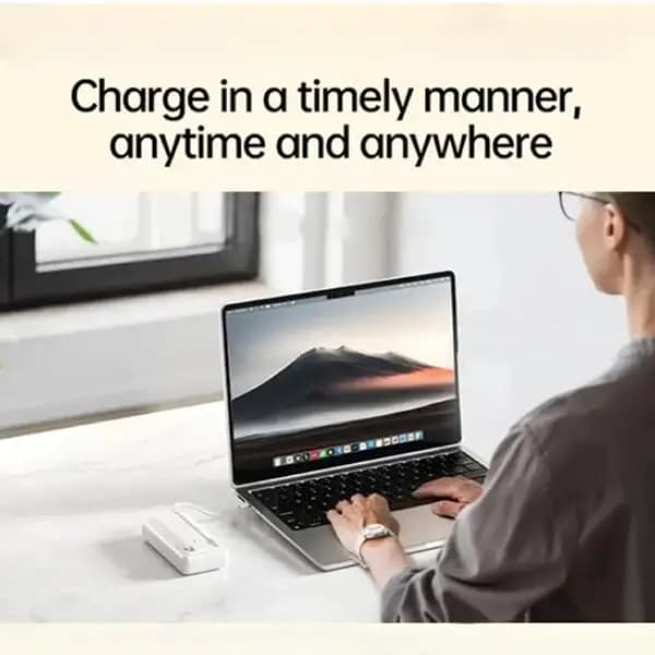 پاوربانک 20000 هزار 22.5 وات اوی مدل Awei P57K Fast Charging 22.5W — تصویر ۳