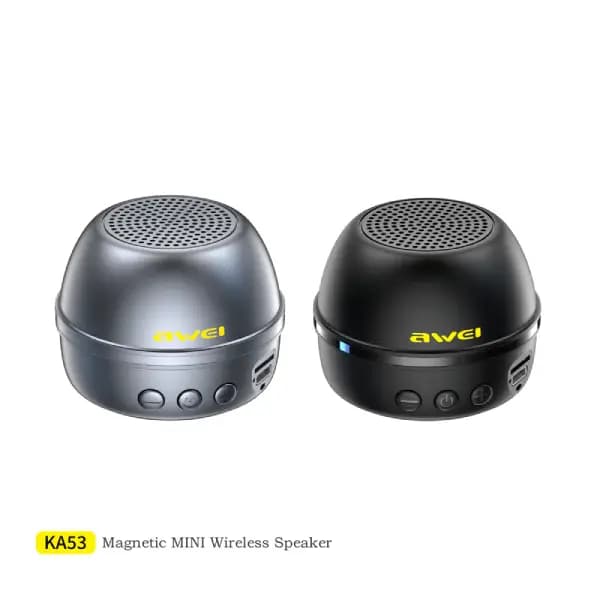 اسپیکر بلوتوثی قابل حمل اوی مدل Awei KA53 Speaker Magnetic Mini Suctions,TWS Interconnection — تصویر ۲