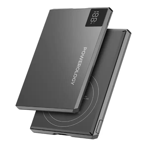 پاوربانک 5000 هزار مگ سیف پاورولوژی مدل Powerology Tender 5000mAh MagSafe Slim