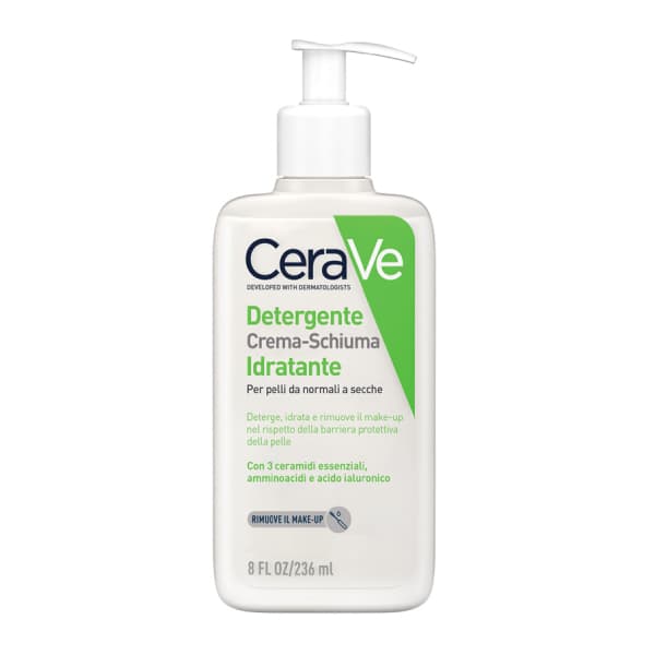 پاک کننده آرایش و آلودگی مدل Hydrating Cream-to-Foam برند سراوی Cerave اصل