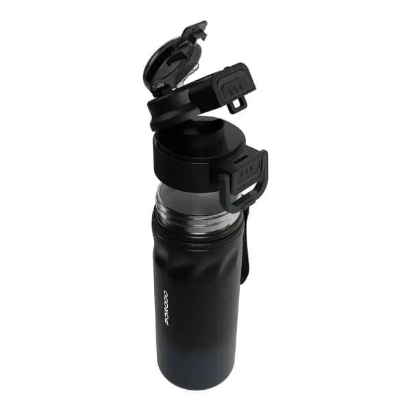 قمقمه ورزشی به همراه بند حمل پرودو مدل Porodo Lifestyle Powersip Sports Water Bottle with Strap Handle — تصویر ۲