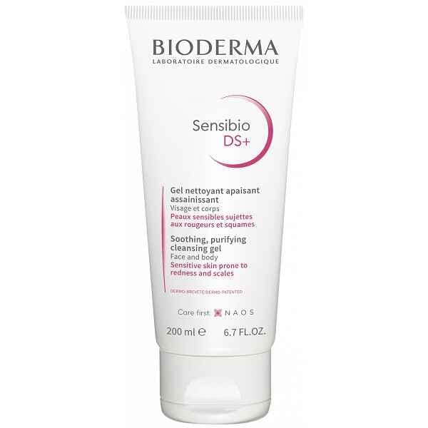 فوم ژل شستشوی صورت بایودرما BIODERMA اصل مدل سنسیبیو دی اس SENSIBIO +DS حجم 200 میل | ضد حساسیت و قرمزی و پوسته شدن