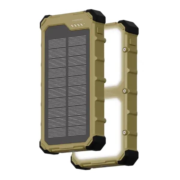 پاوربانک خورشیدی 10000 هزار 22.5 وات پاورولوژی مدل Powerology Solara Solar Power Bank