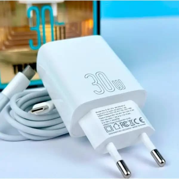 شارژر دیواری 30 وات سلبریت مدل Celebrat C-S1 EU 30W — تصویر ۲