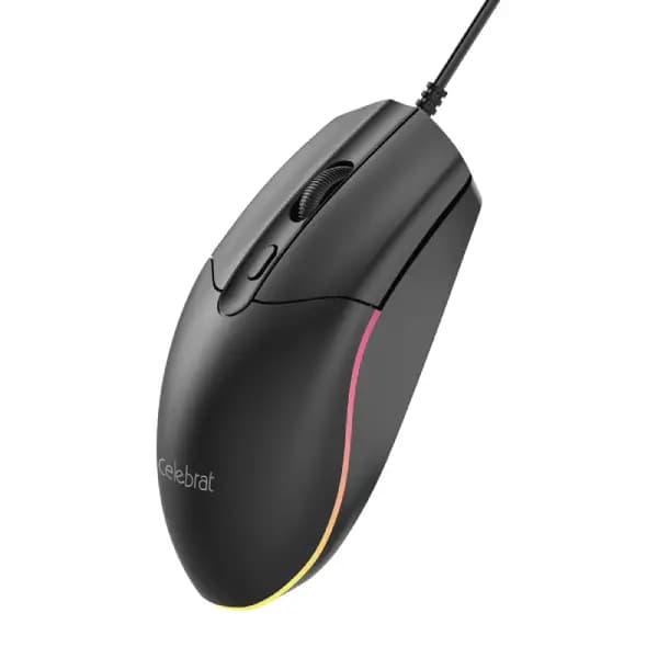 موس اداری و گیمینگ RGB سلبریت مدل Celebrat MO-03 RGB Office & Gaming Mouse