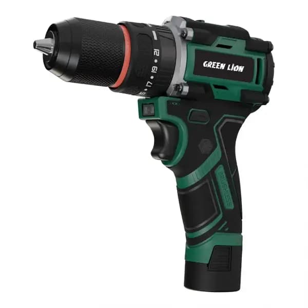 دریل چکشی شارژی گرین لاین مدل Green Lion GD-13 Power Pro Cordless Hammer Drill