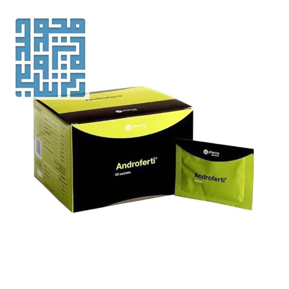 پودر ساشه آندروفرتی کیو فارما 60 عددی — تصویر ۲