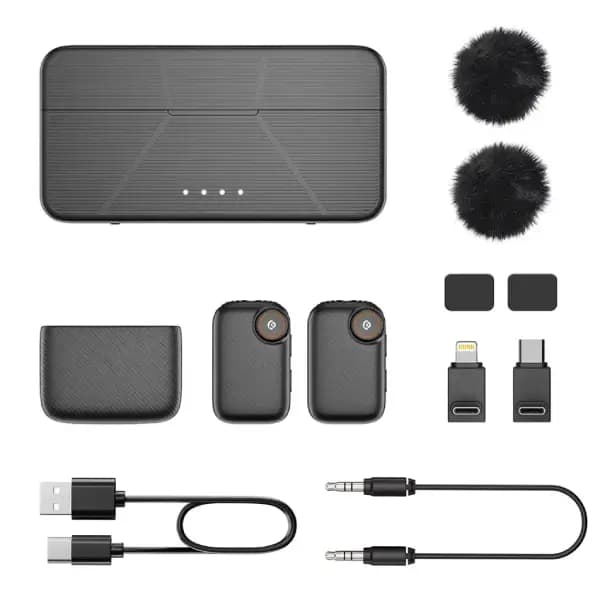 میکروفون حذف نویز هوش مصنوعی پاورولوژی مدل Powerology Pure Q1 AI Noise-Cancelling Microphone — تصویر ۳