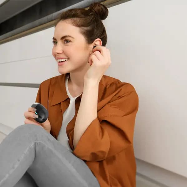 هندزفری بلوتوث القایی گرین لاین مدل Green Lion Loop Bone Conduction TWS — تصویر ۲
