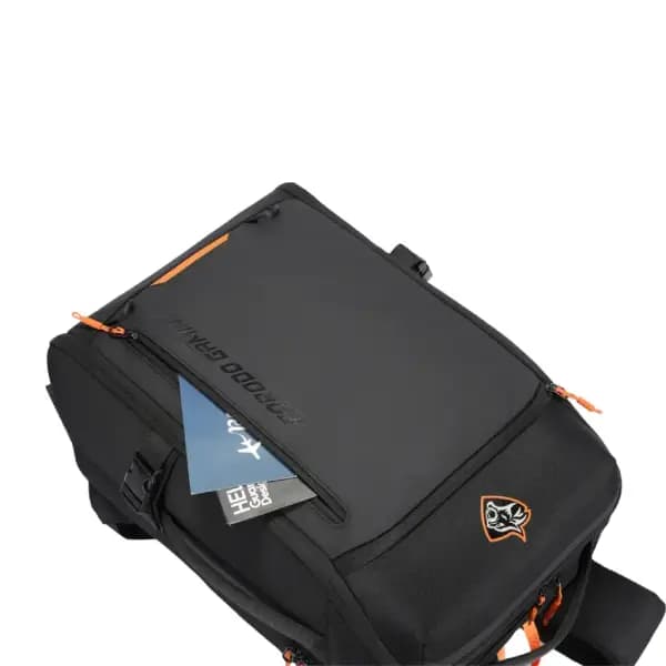 کوله پشتی گیمینگ مناسب لپ تاپ و PS5 پرودو مدل Porodo Gaming PS5 Storage & Laptop Backpack — تصویر ۴