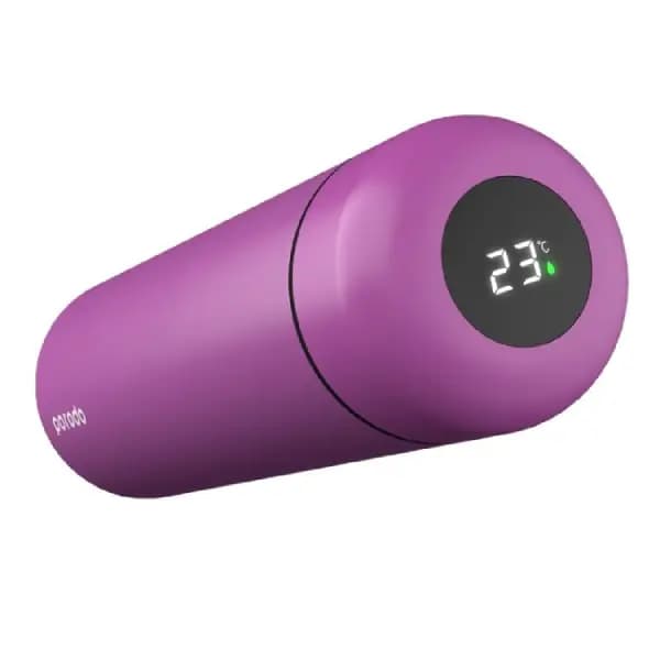 ماگ هوشمند 500 میلی لیتر با نمایشگر دما پرودو مدل Porodo Smart Water Bottle with Temperature Indicator 500ml