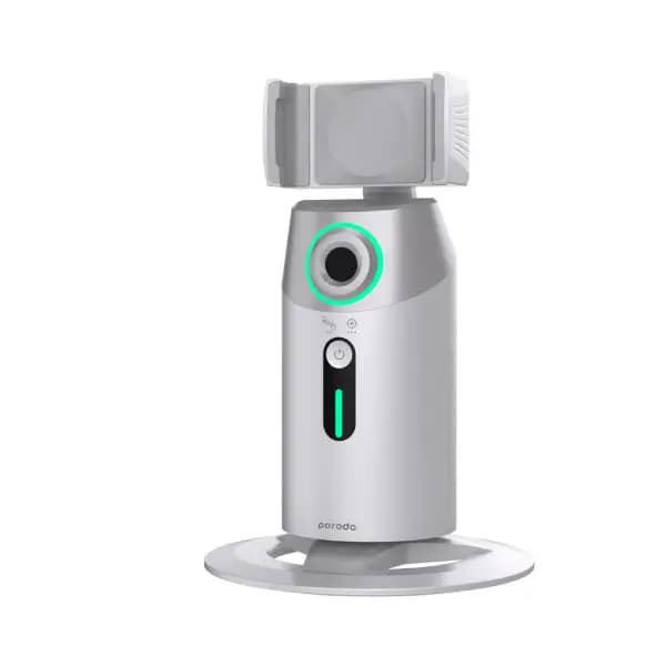 گیمبال با قابلیت ردیابی چهره پرودو مدل Porodo Gimbal with AI Face tracking Gesture Recognition with Remote Controller — تصویر ۶