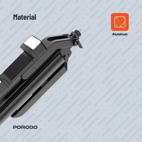 مونوپاد و سه‌پایه با پایه چهارگانه تاشو پرودو مدل Porodo 360° Tilt Handle Media Pod Folding Quad Base — تصویر ۴