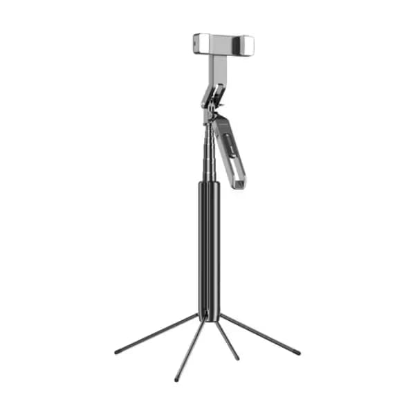 مونوپاد و سه‌پایه با پایه چهارگانه تاشو پرودو مدل Porodo 360° Tilt Handle Media Pod Folding Quad Base