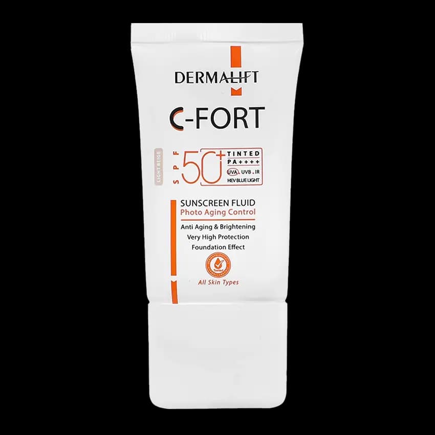 فلوئید ضد آفتاب سی فورت درمالیفت +SPF50 — تصویر ۲
