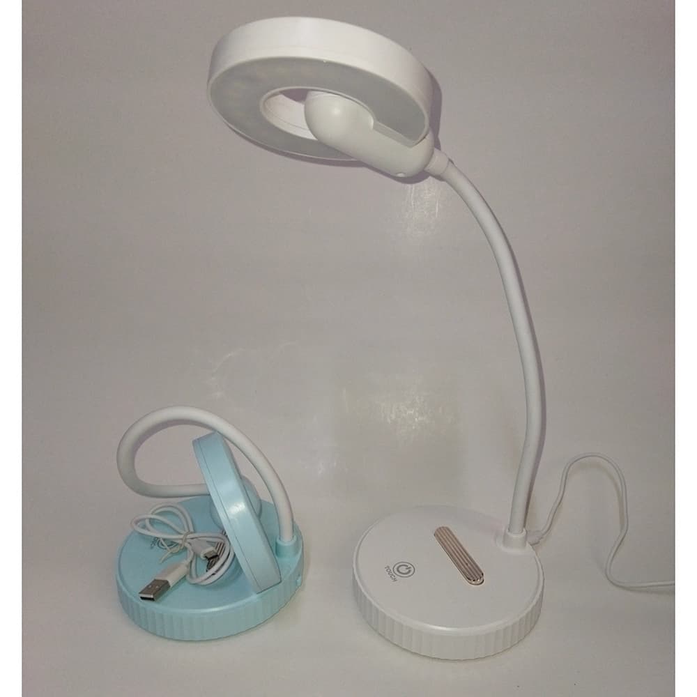 چراغ مطالعه شارژی LED متحرک دکمه لمسی 2 حالته — تصویر ۶