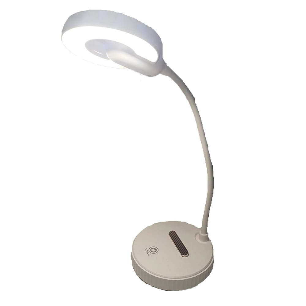 چراغ مطالعه شارژی LED متحرک دکمه لمسی 2 حالته