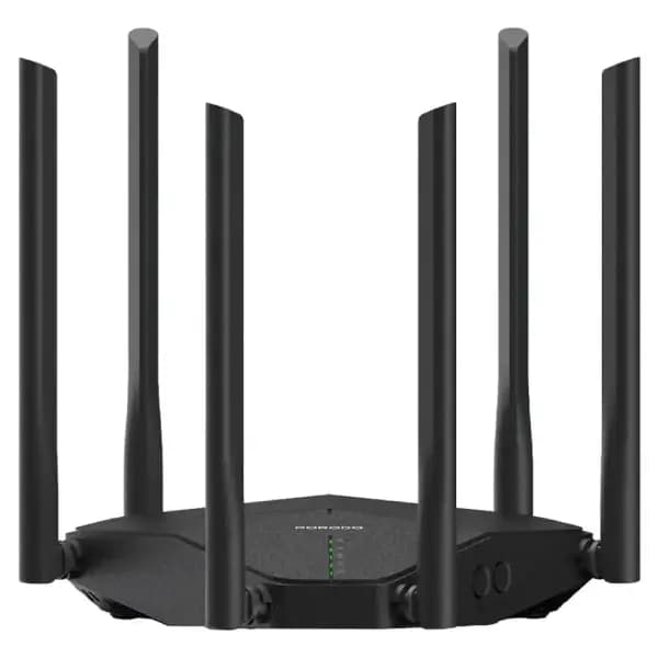 روتر وای فای 6 آنتن قابل حمل پرودو مدل Porodo Dual Band Portable Wi-Fi Router PDLFST207BK — تصویر ۲