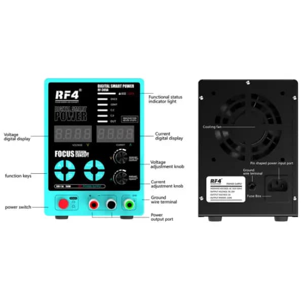 منبع تغذیه آر اف فور مدل RF4 RF-305A — تصویر ۴