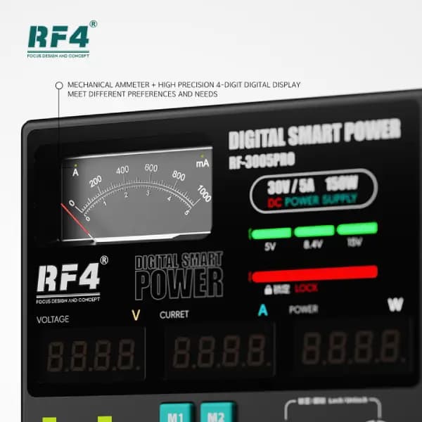 منبع تغذیه آر اف فور مدل RF4 RF-3005 PRO — تصویر ۷