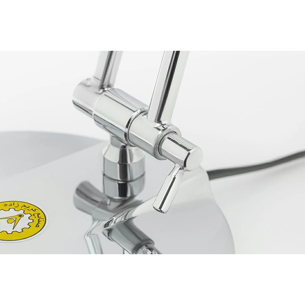 چراغ مطالعه مدیریتی کروم DL-201 کریم زاده — تصویر ۳
