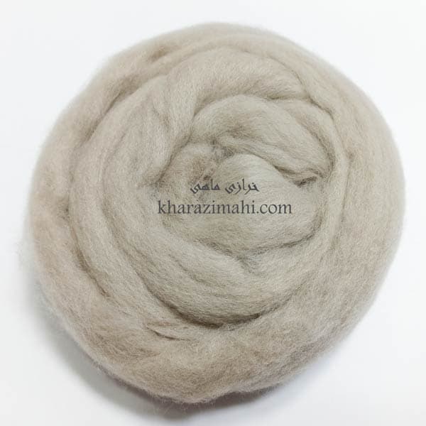 الیاف کچه 50 گرمی _ کد 7 طوسی روشن