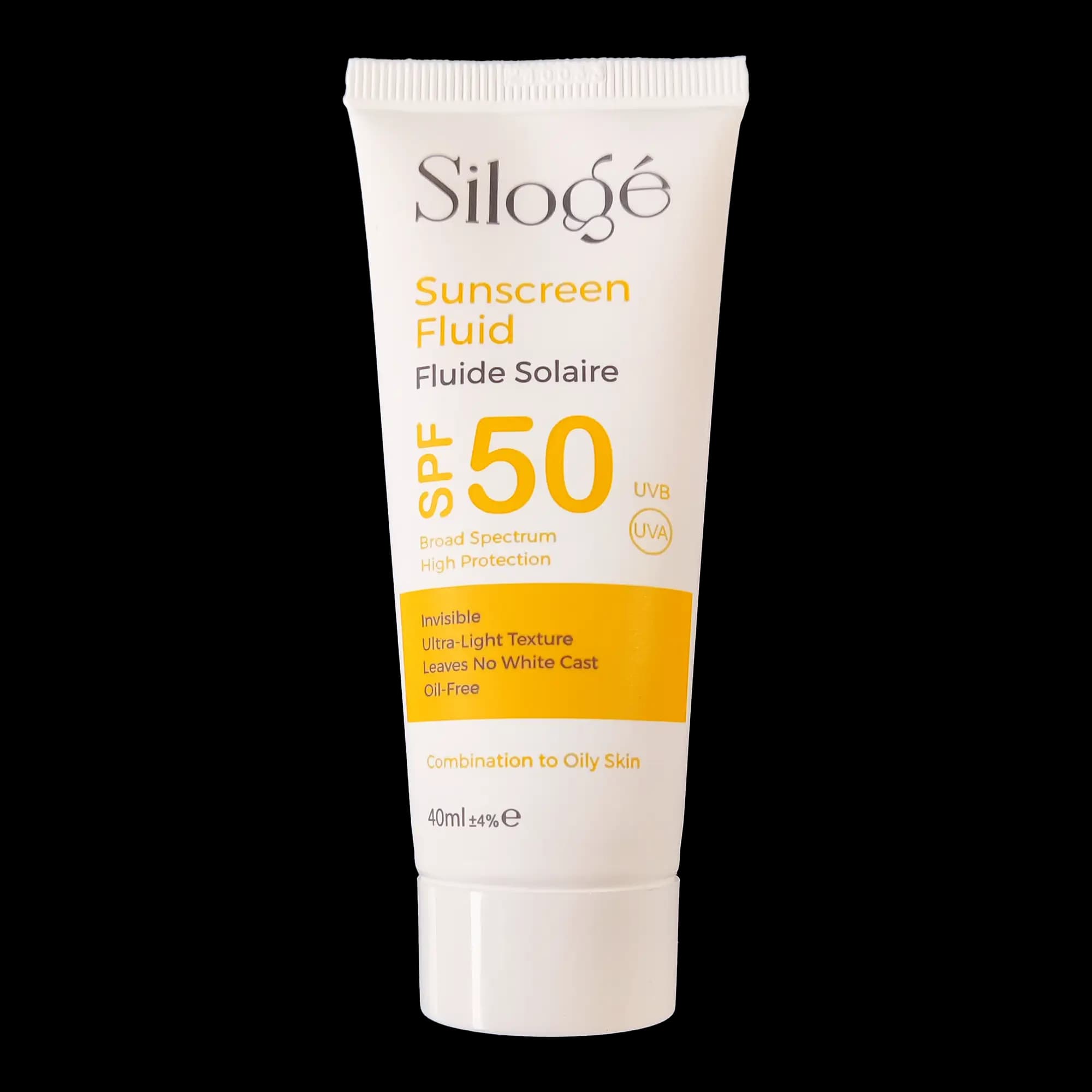 فلوئید ضد آفتاب پوست چرب و مختلط سیلوژه SPF50