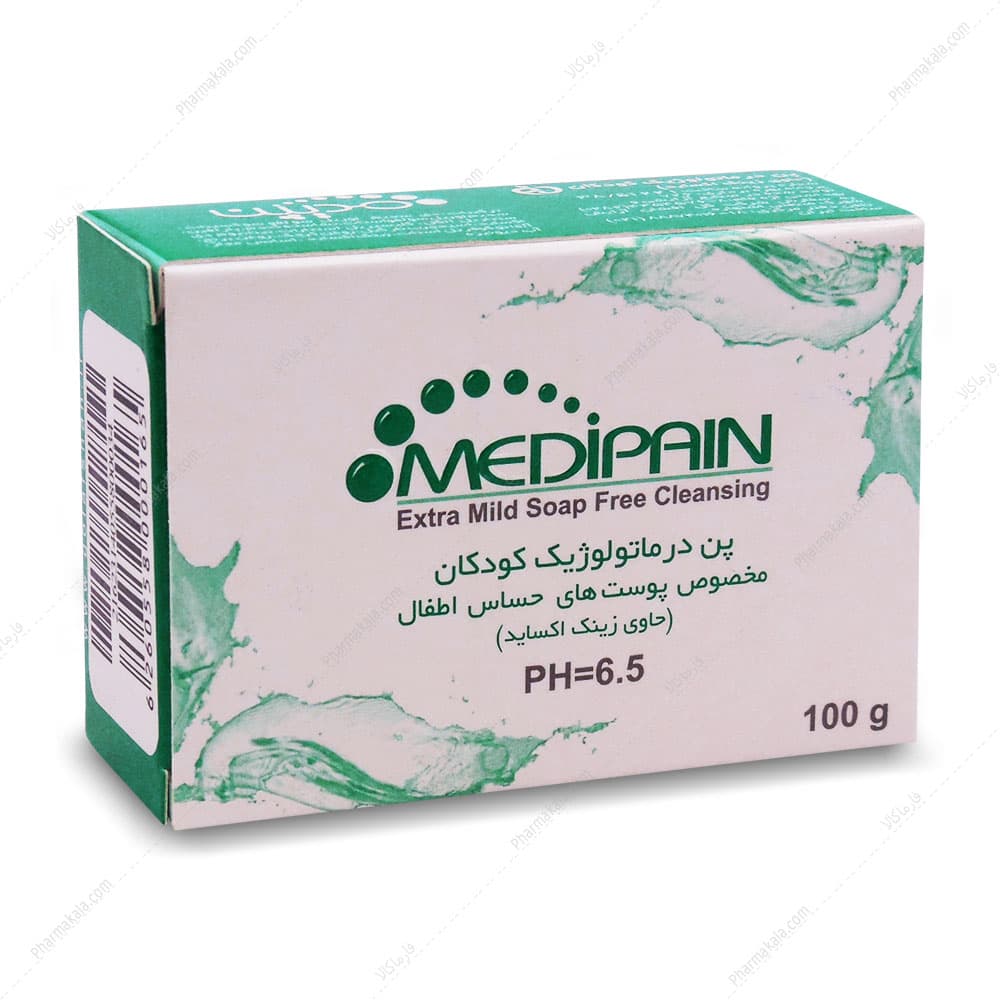 پن درماتولوژیک پوست حساس اطفال مدیپن 100g
