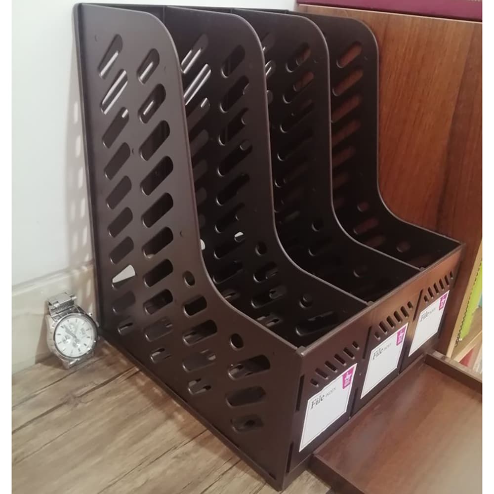 جاکتابی سه خانه پلاستیکی آذران تحریرات کد 331 | رنگهای متنوع — تصویر ۷