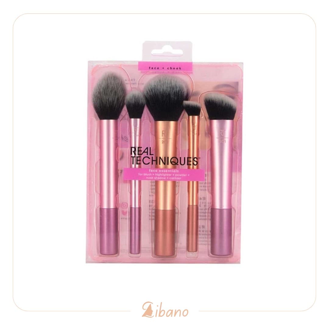 ست براش ریل تکنیک 5 عددی Face Essentials
