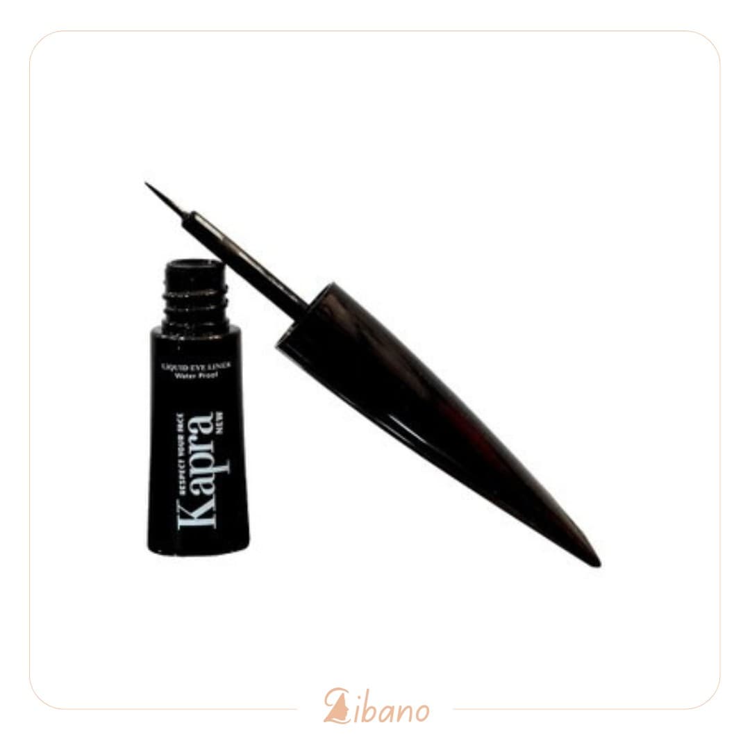 خط چشم مویی کاپرا Kapra Deep Black Eyeliner — تصویر ۲