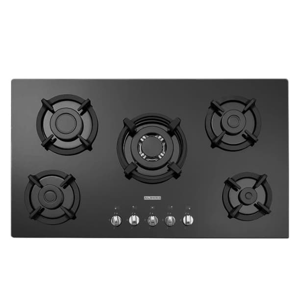 گاز G5954S استیل البرز استیل مشکی 5شعله