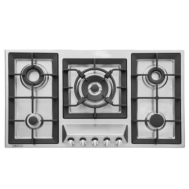 گاز S5910 استیل البرز استیل 5شعله 91×51