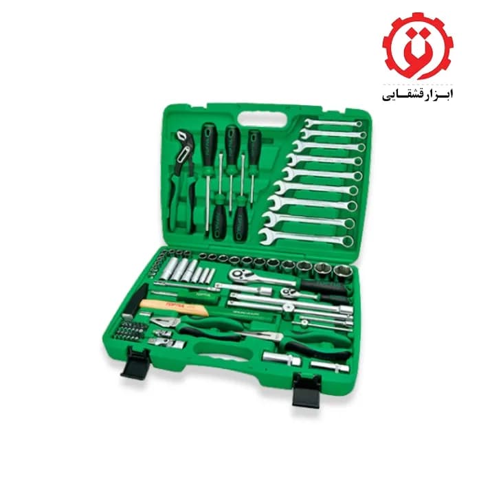 جعبه ابزار 80 پارچه تاپ تول مدل GCAI8002 — تصویر ۲