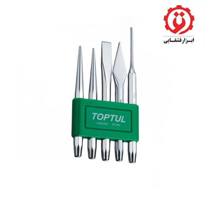 سری قلم و سنبه 5 عددی تاپ تول مدل GAAV0501