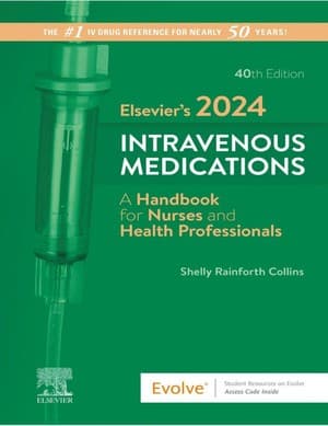 دانلود کتاب Elsevier´s intravenous medications 40th ed