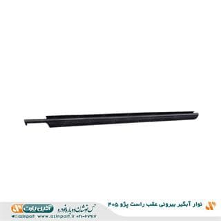 نوار آبگیر بیرونی پژو 405 عقب راست