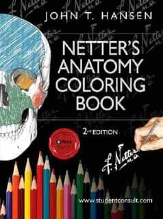 دانلود کتاب NETTER’S ANATOMY COLORING BOOK 2nd