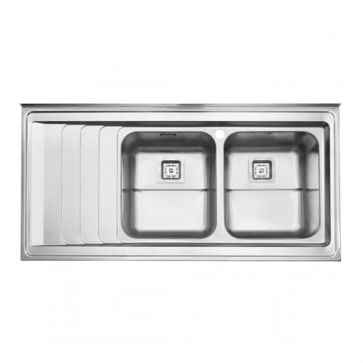 سینک ظرفشویی 734/60 _ استیل البرز/Steelalborz