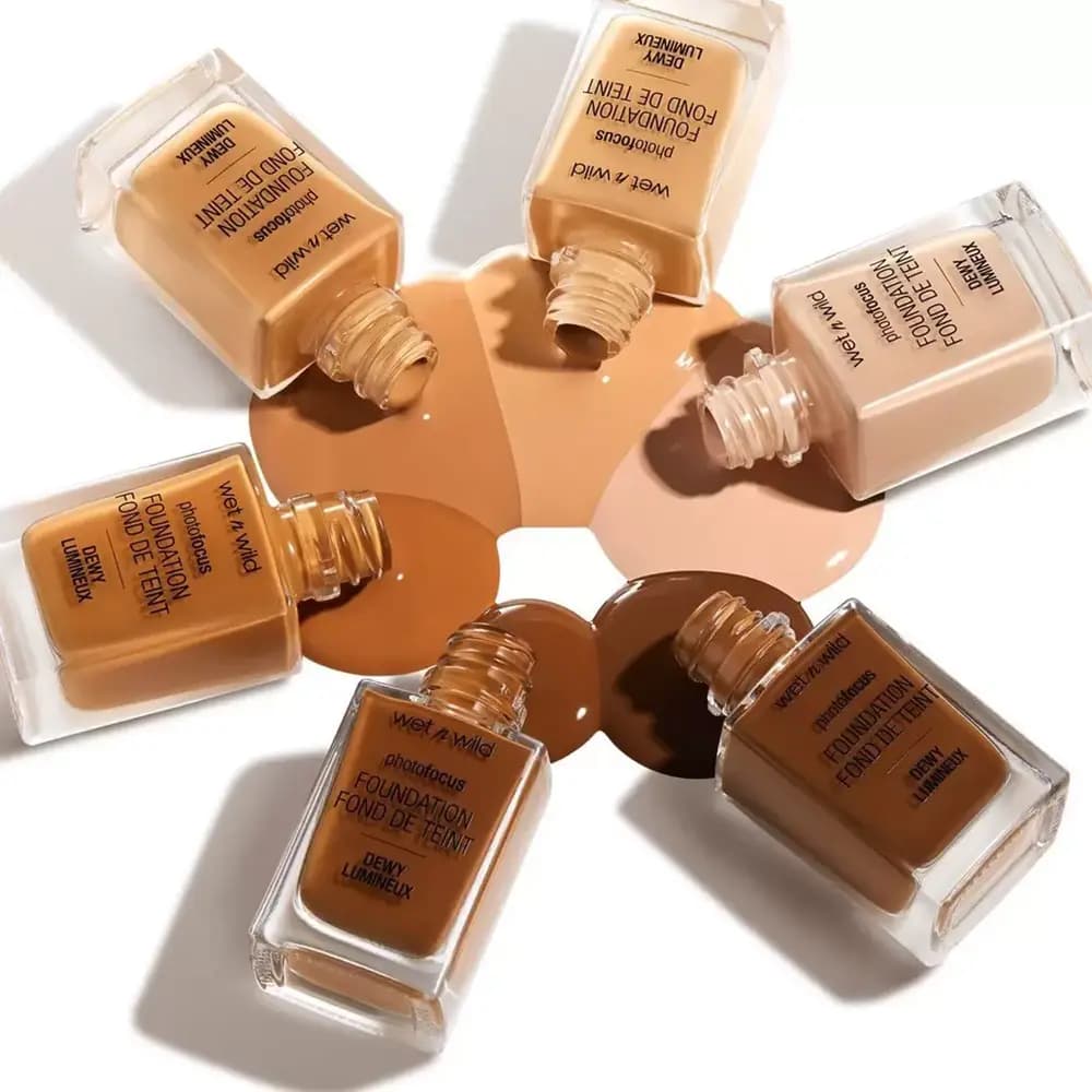 کرم پودر پوست نرمال تا خشک DEWY وت اند وایلد wet n wild — تصویر ۲