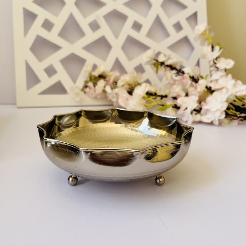 کاسه آجیل خوری کروم خورشیدی ZH403.2 — تصویر ۲