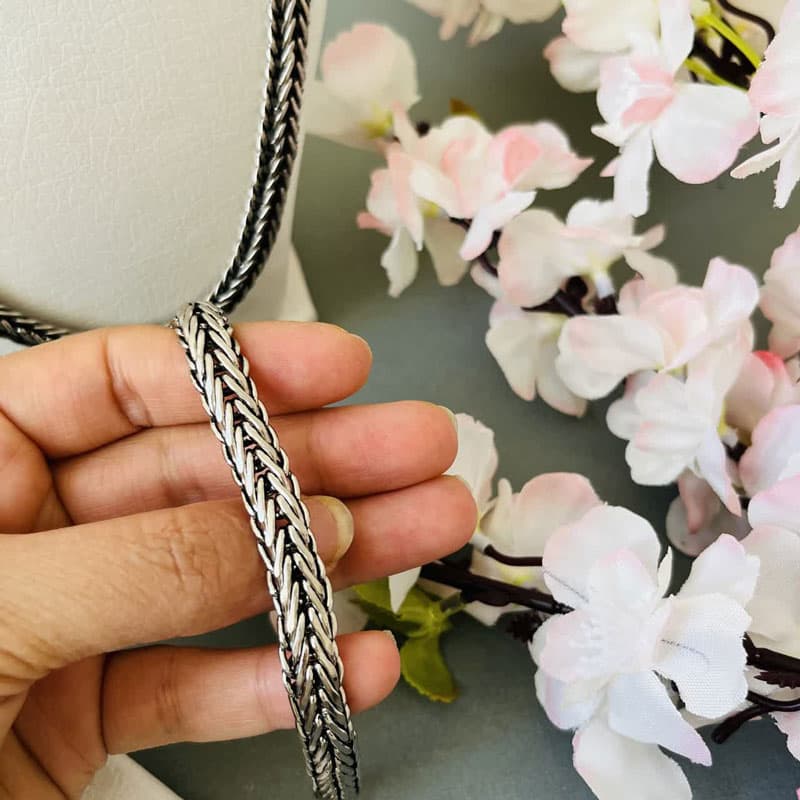 فروش دستبند مسی پوست ماری کروم کد JW579.1 — تصویر ۶