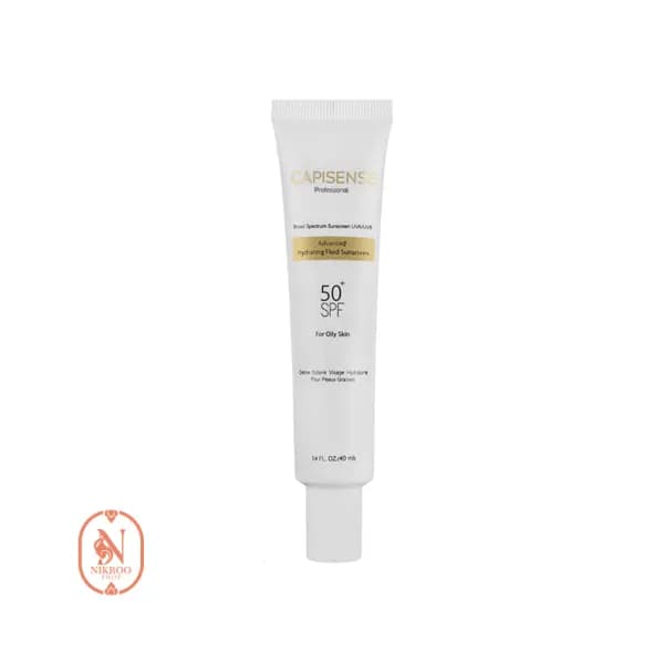 فلوئید ضد آفتاب آبرسان پوست چرب SPF50 کپیسنس 40 میل