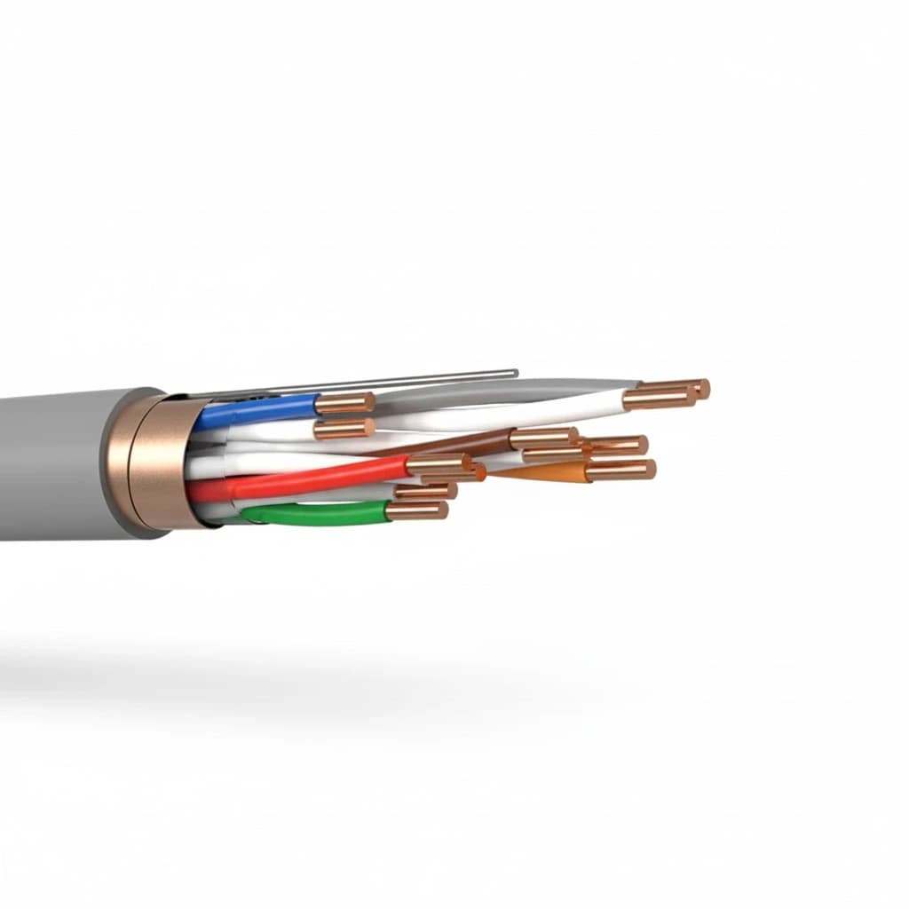 كابل تلفن شش زوج سیم 6*2*0.6 افشارنژاد – خرید متری