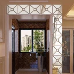 اینه دکوراتیو پدیده پلاس مدل قدیم سایز نصبی یک مترو بست در 60،هر مربع سی سانت شامل 8عددمربع — تصویر ۲