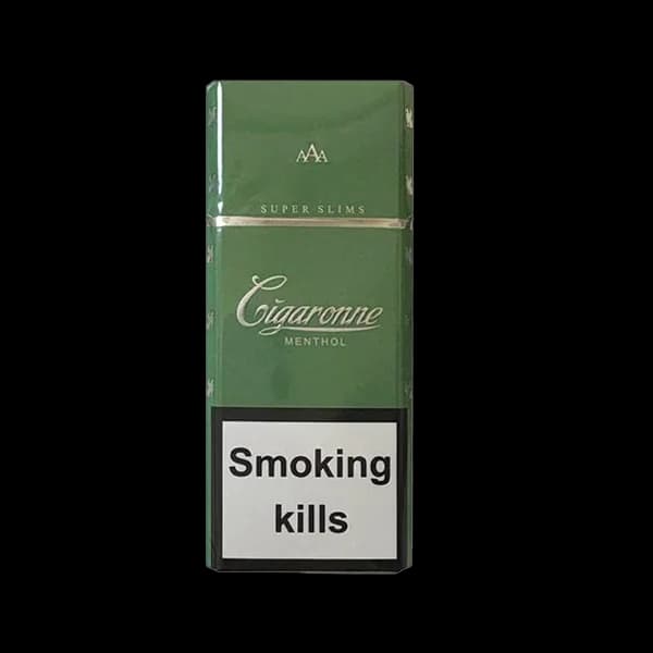 سیگار سیگارون سوپر اسلیم منتول اسموک Cigaronne super slims menthol smoke