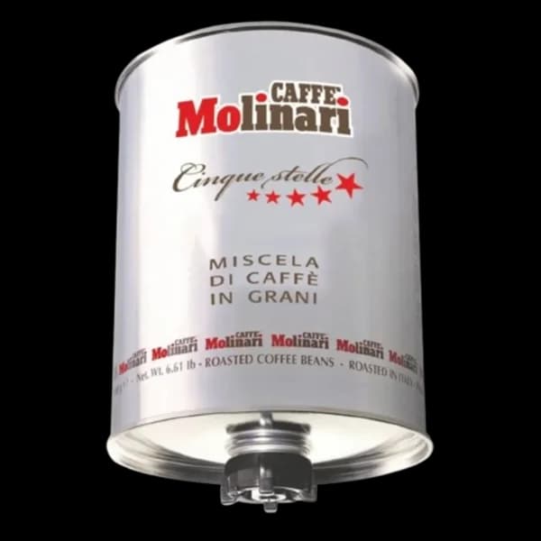 سیلندر قهوه مولیناری پنج ستاره اورو Molinari five star oro
