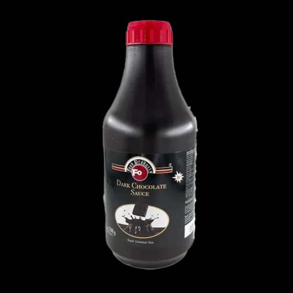 سس شکلات تلخ فو Fo Dark chocolate sauce