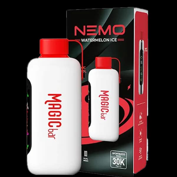 پاد یک بار مصرف نمو مجیک هندوانه یخ 30000 پاف Nemo watermelon ice pod