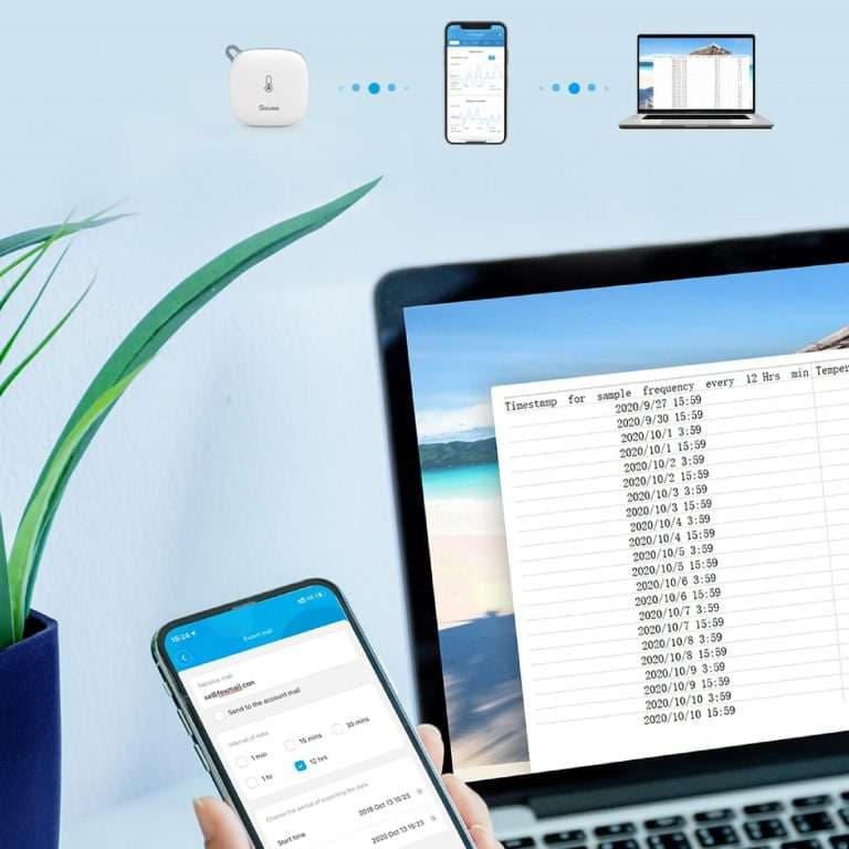 دماسنج و رطوبت‌سنج Govee Wi-Fi Thermo-Hygrometer H5179 — تصویر ۳